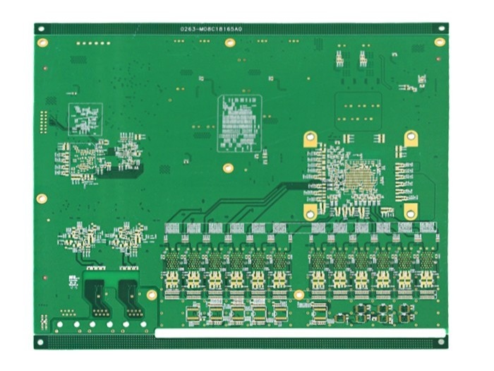 8层无线路由器PCB板